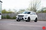 Mercedes-AMG ML63 on Vossen Wheels (CV3R) 2017 года